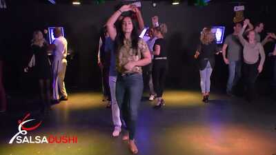 Impressie dansles salsa LA