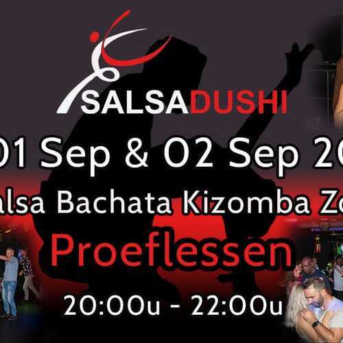 Proeflessen Salsa, Bachata, Kizomba en Kizomba